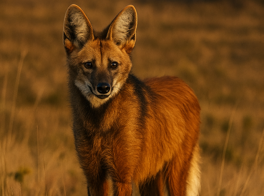 Imagem de destaque para o artigo Lobo-Guará (Chrysocyon brachyurus): perfil completo da espécie símbolo do Cerrado